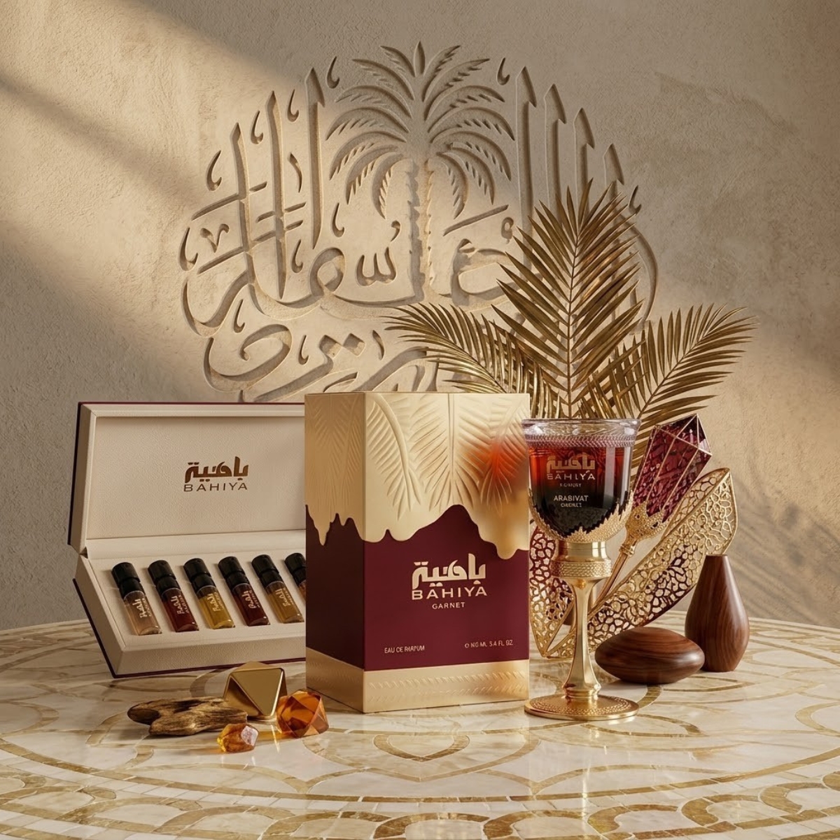 Bahiya Garnet Arabiyat  A Essência do Luxo Oriental em Fragrância Unissex