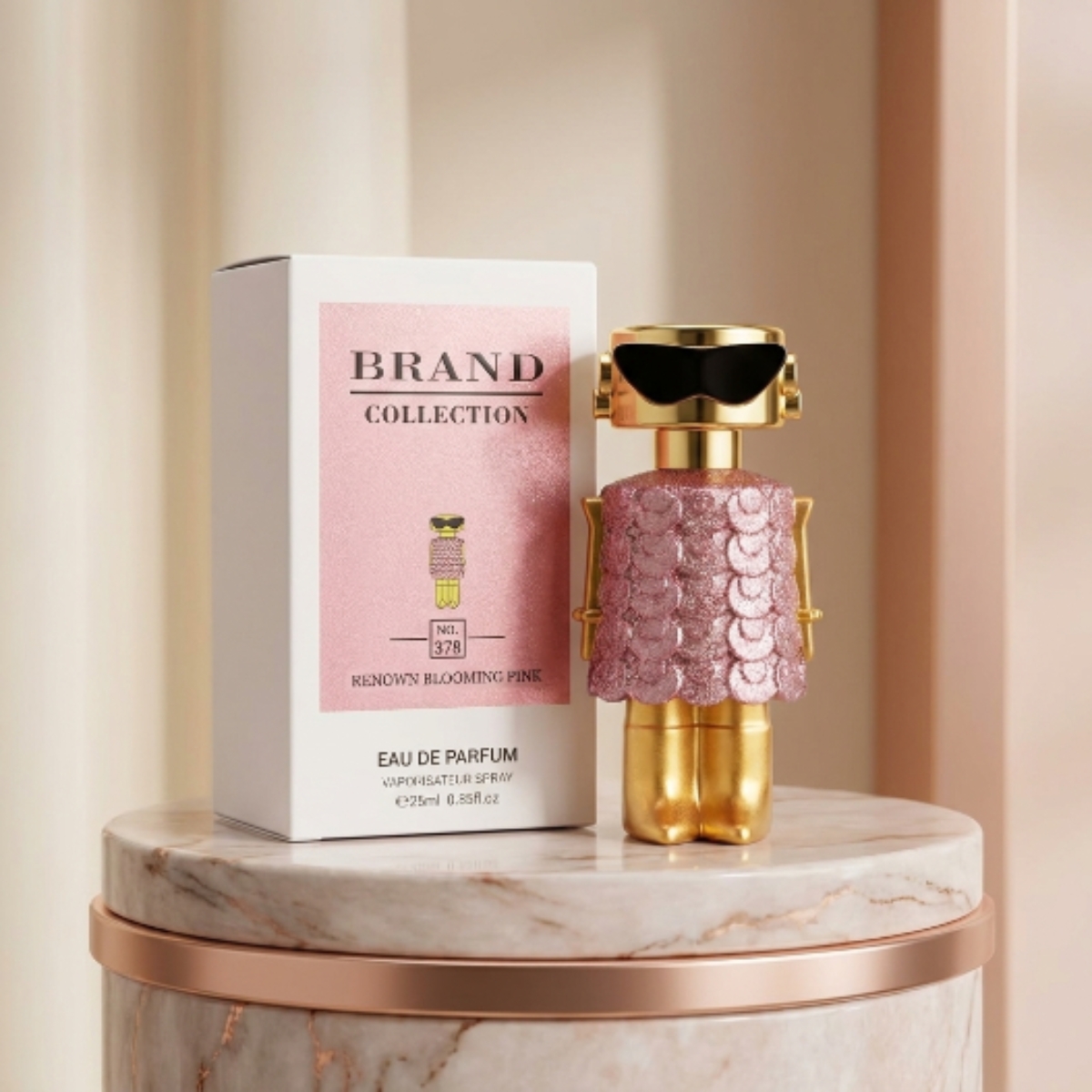 Perfume Brand Collection 378 Renown Blooming Pink Eau de Parfum 25ml Feminino