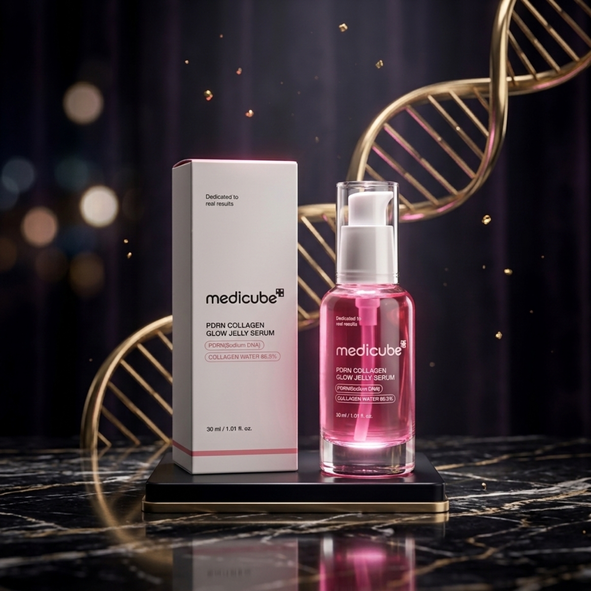 Medicube PDRN Collagen Glow Jelly Serum 30ml - Hidratação