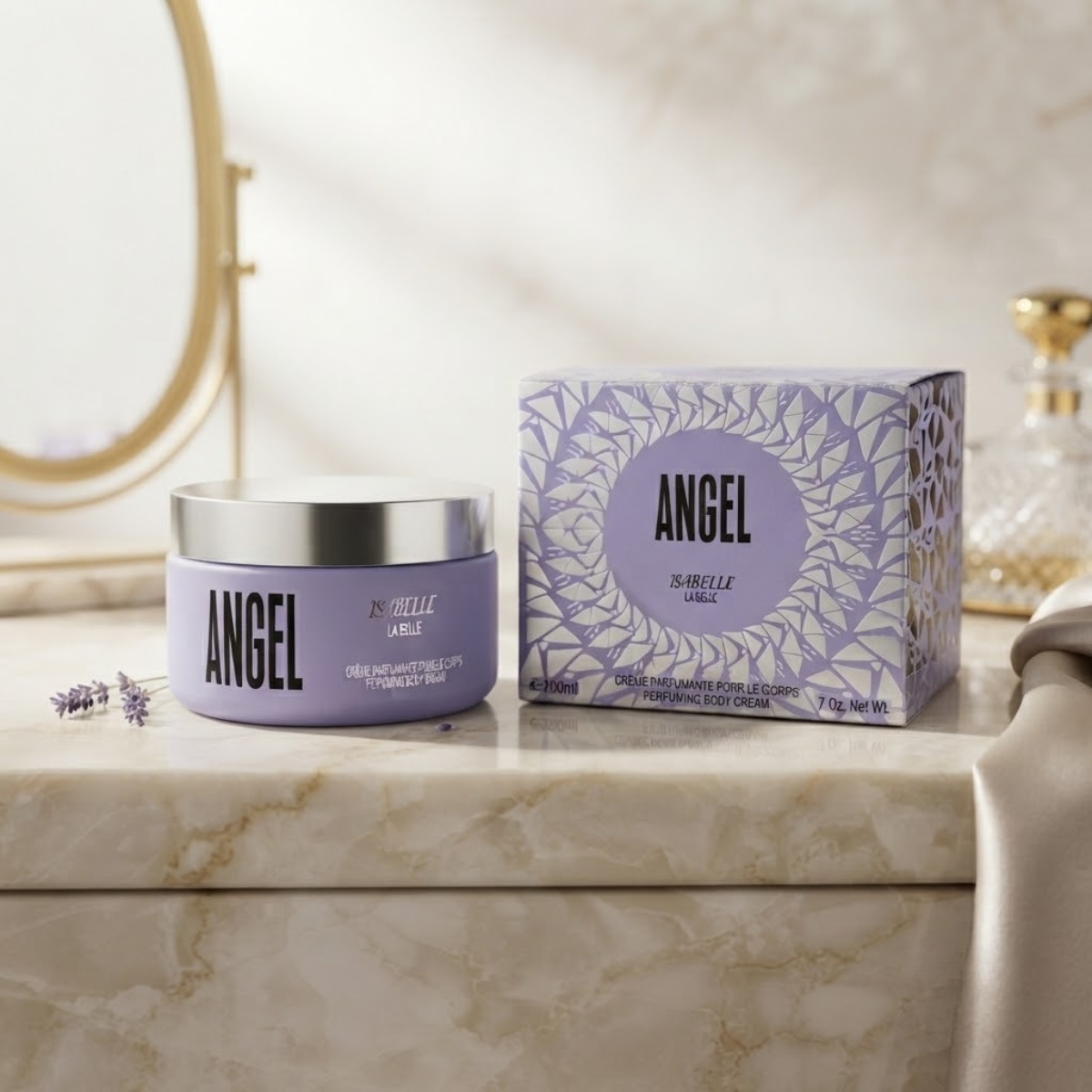 Creme Hidratante Perfumado Corporal Angel Isabelle La Belle 250G