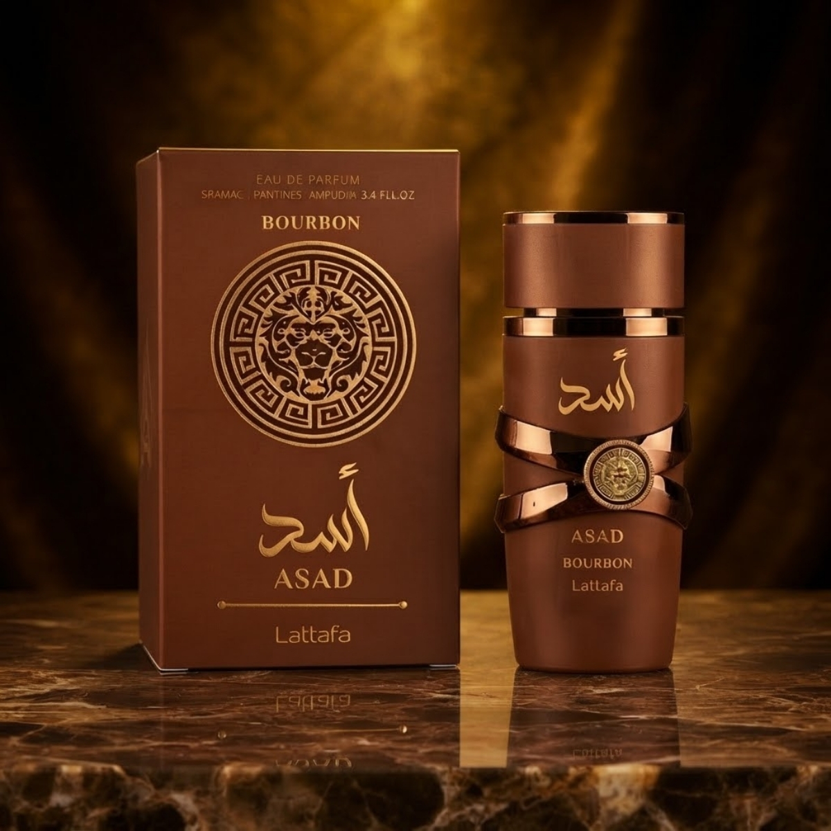 Perfume Árabe Asad Bourbon Eau de Parfum 100ml