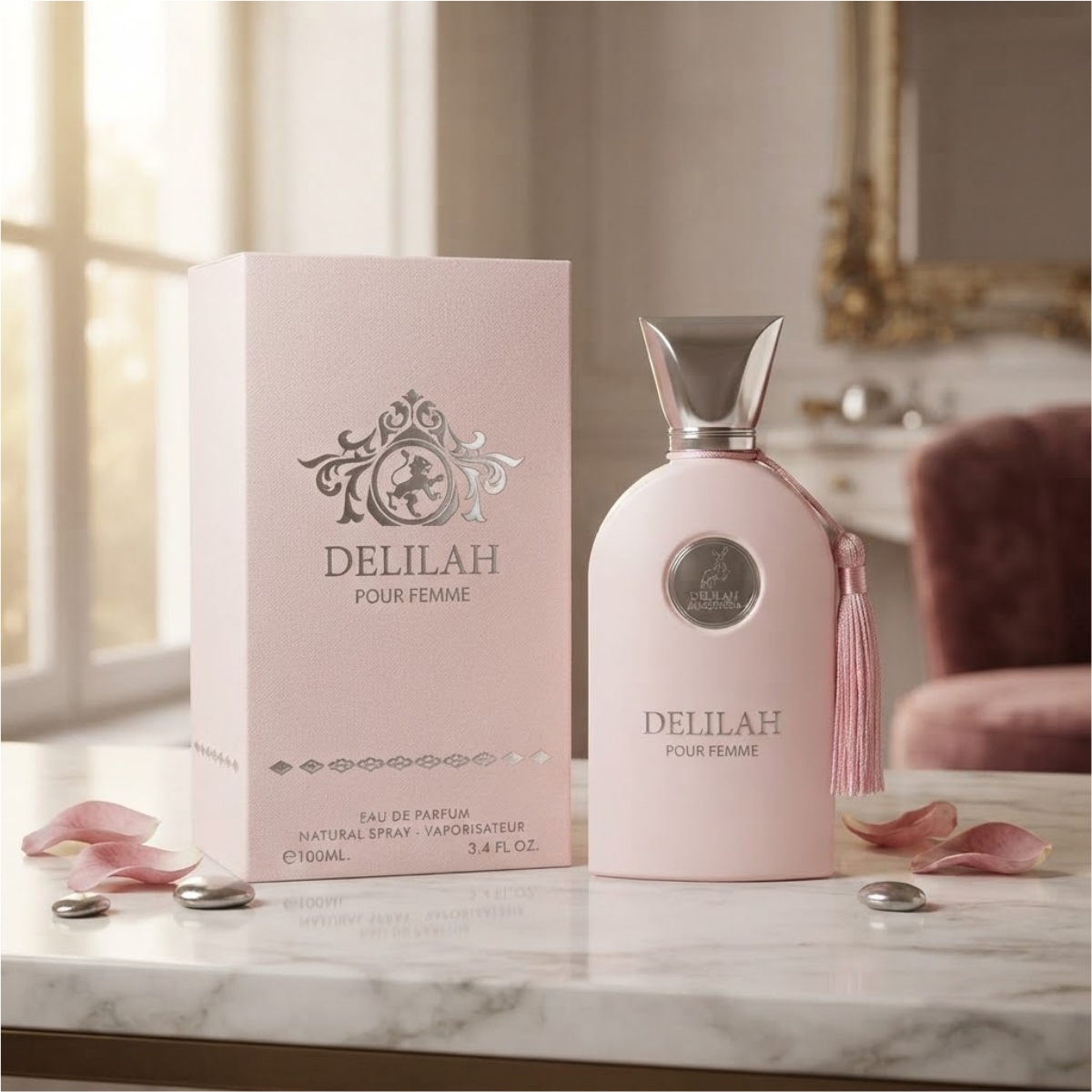 Perfume Feminino Delilah Pour Femme Maison Alhambra Eau de Parfum 100ml