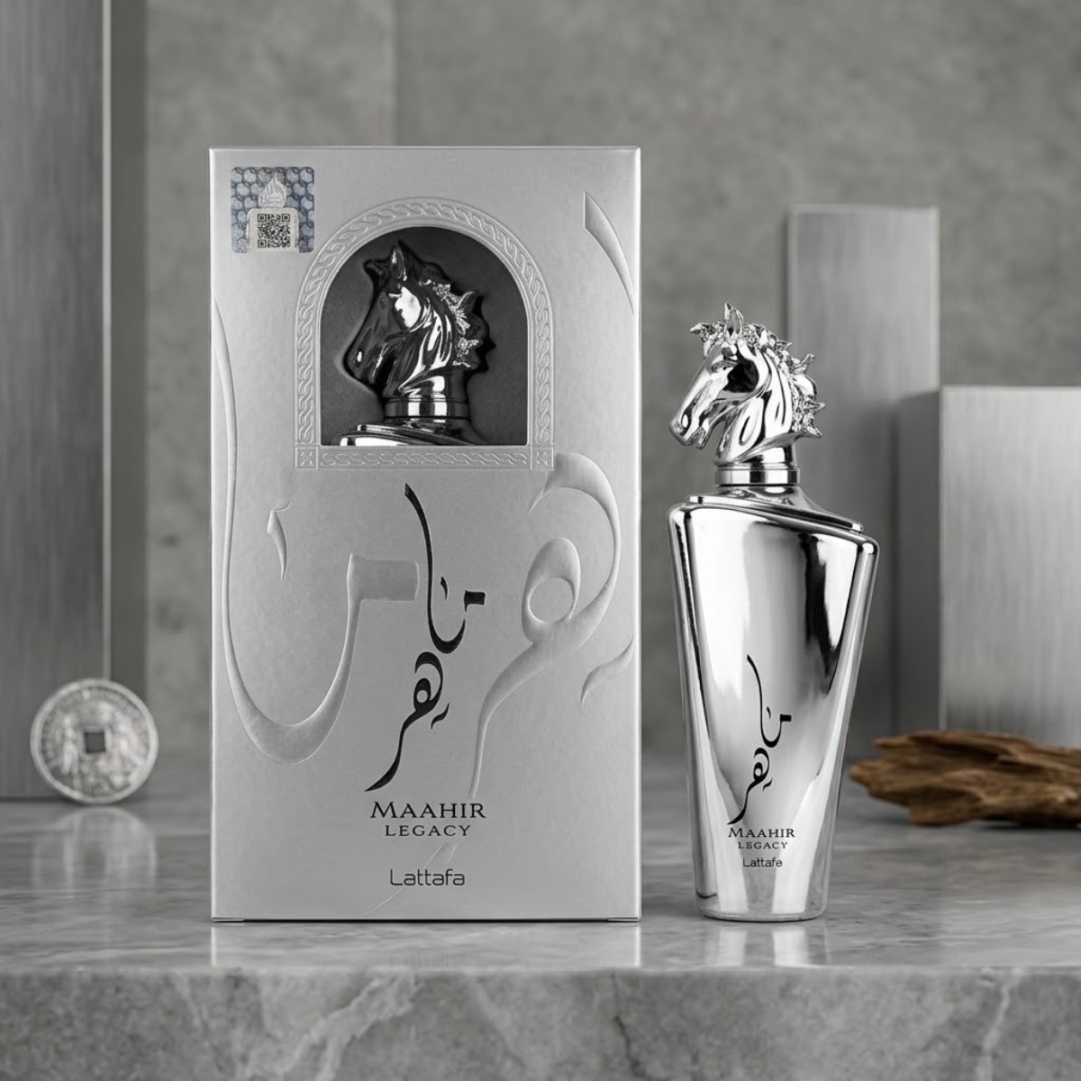 Perfume Maahir Legacy 100ml - Elegância Masculina
