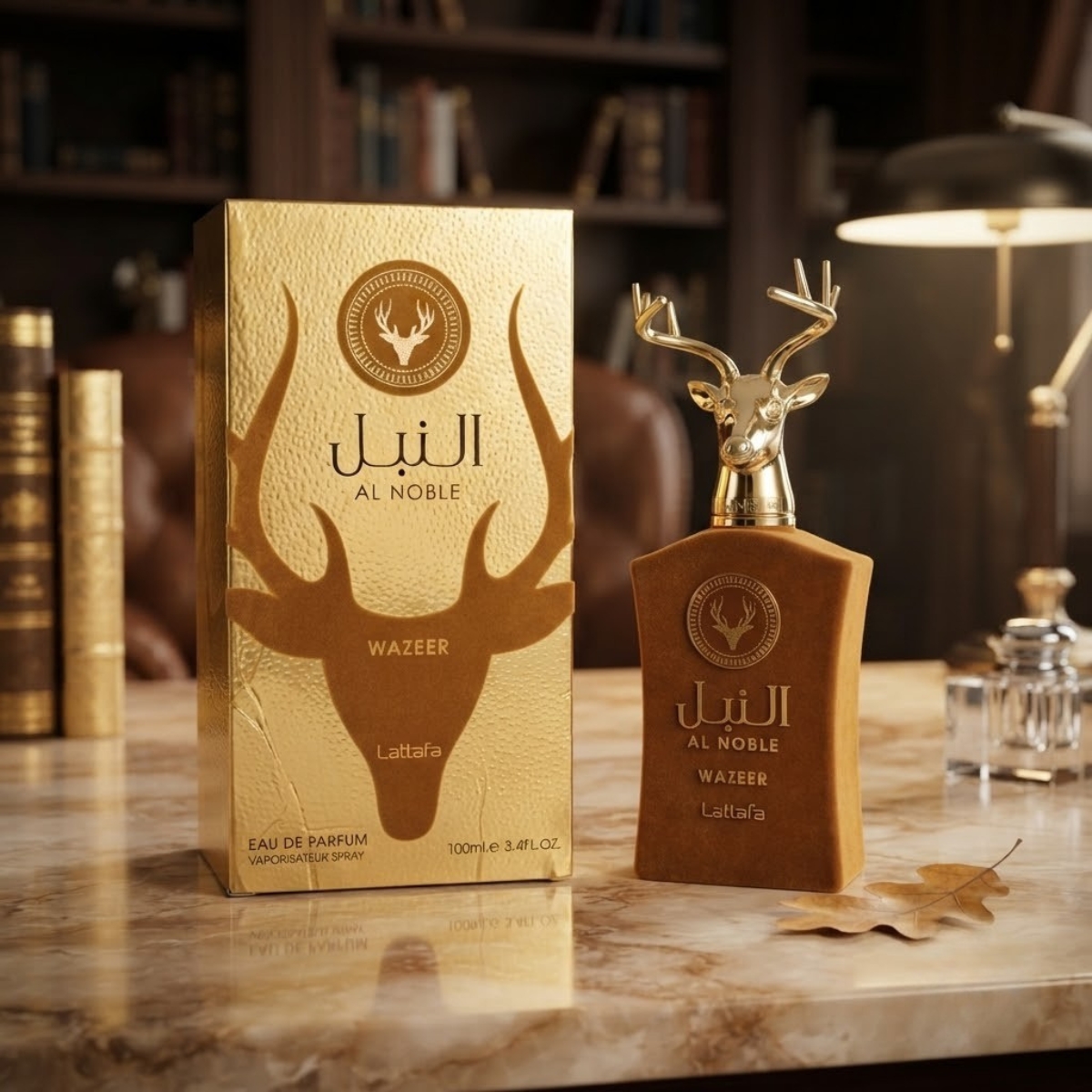 Perfume Árabe Unissex Lattafa Al Noble Wazeer Eau de Parfum 100ml