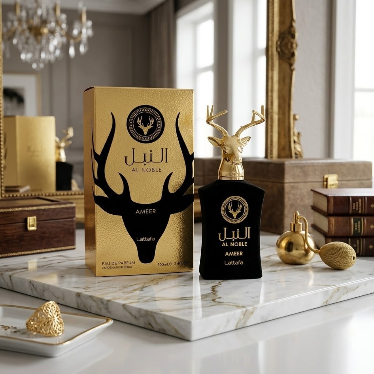 Perfume Árabe Unissex Lattafa Al Noble Ameer Eau de Parfum 100ml