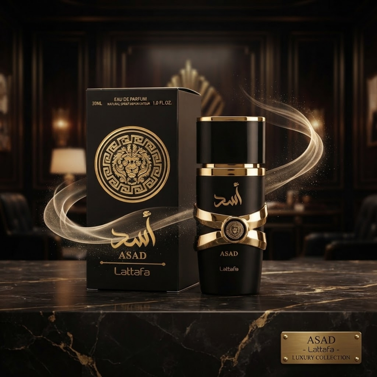 Perfume Árabe Masculino Asad Eau de Parfum 30ml (Miniatura)
