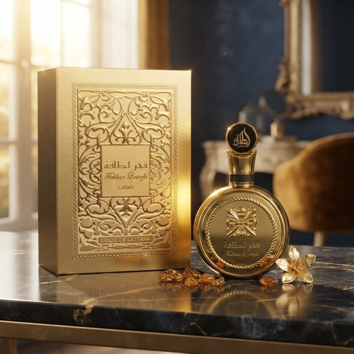 Perfume Fakhar Lattafa Gold Extrait Pride of Lattafa Eau de Parfum 100ml