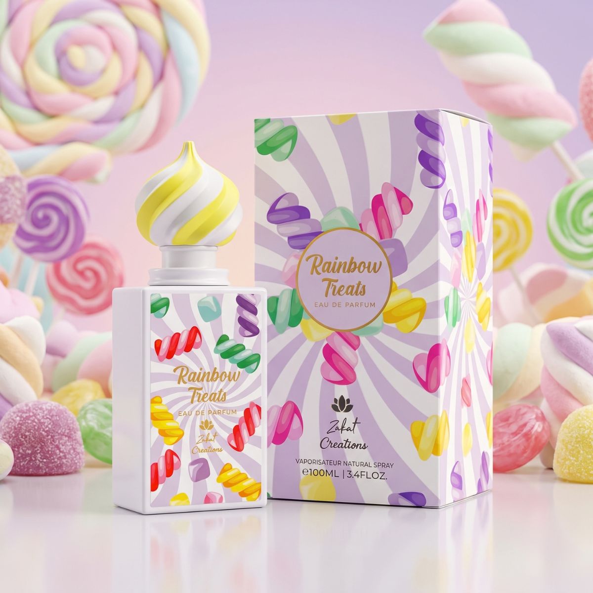 Perfume Rainbow Treats Zakat Creations Compartilhável EDP 100ml