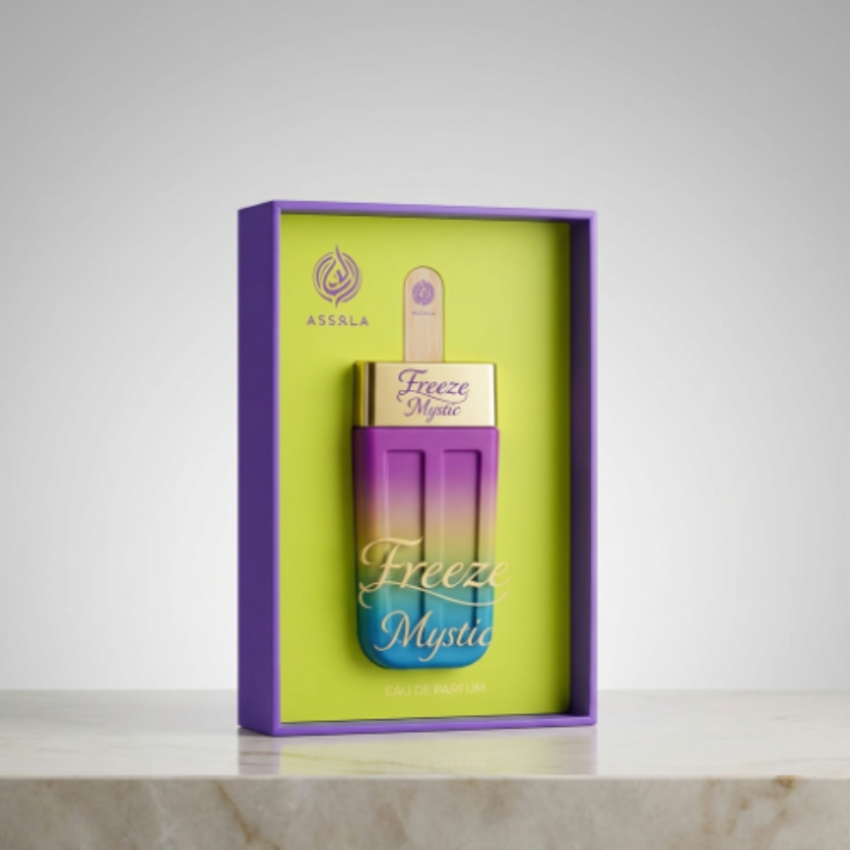Perfume Freeze Mystic da marca Assala Eau de parfum 85ml feminino