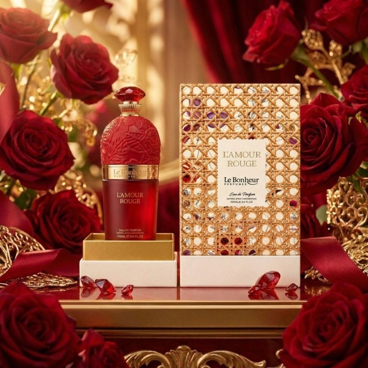 Perfume L'Amour Rouge Le Bonheur Feminino EDP 100ml