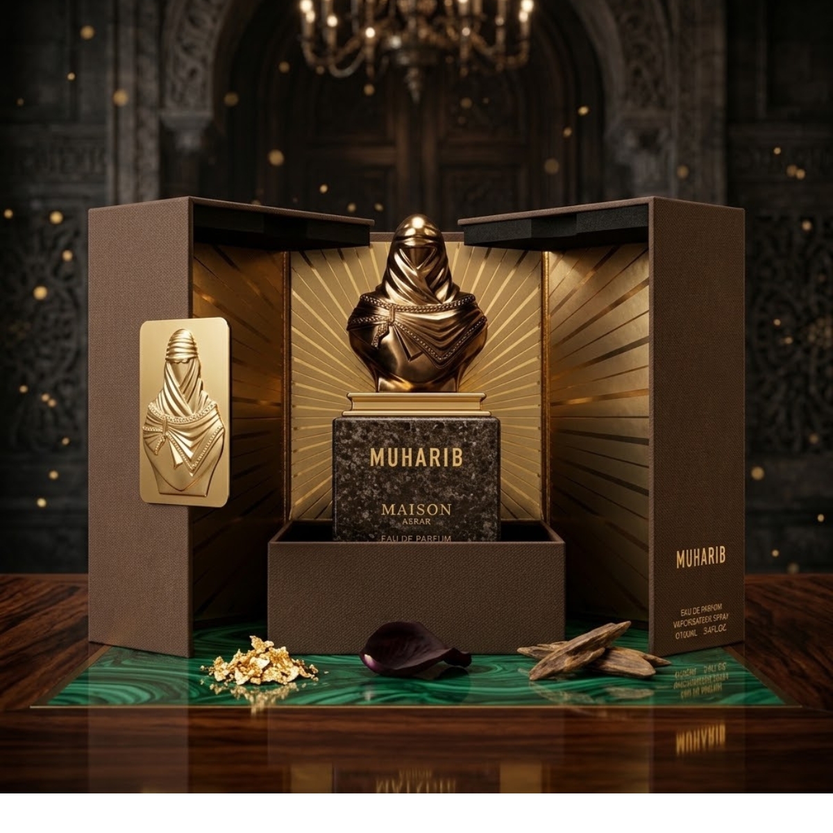 Perfume Muharib Maison Asrar Unissex EDP 100ml