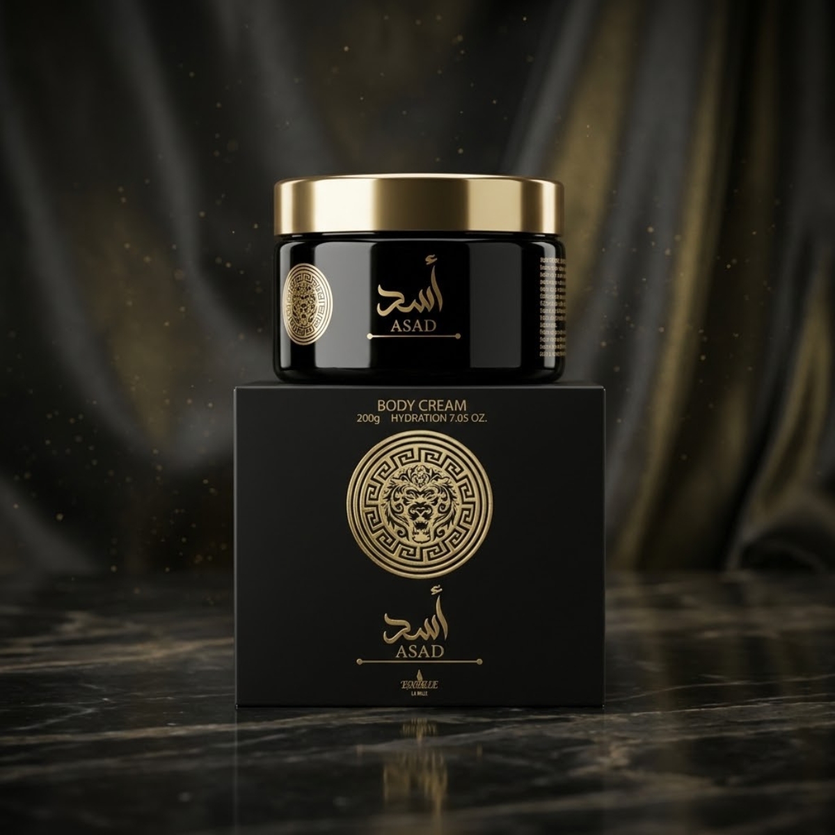 Pasta Hidratante Concentrada Asad Black Isabelle La Belle 200g