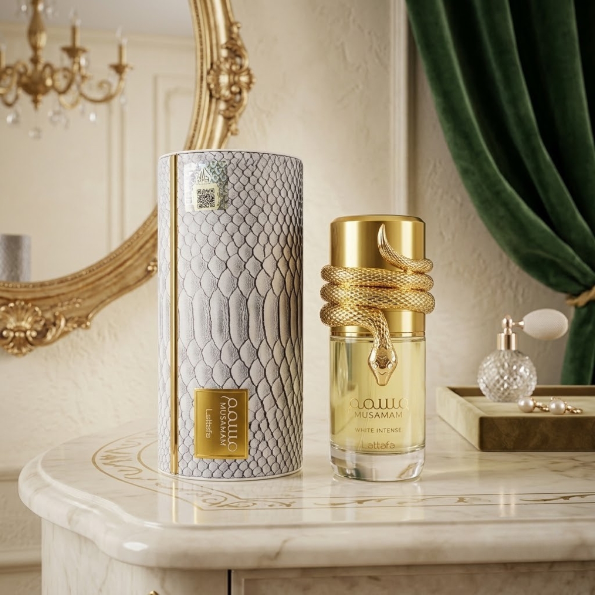 Perfume Musamam White Intense EDP 100ml  A Essência do Luxo Árabe