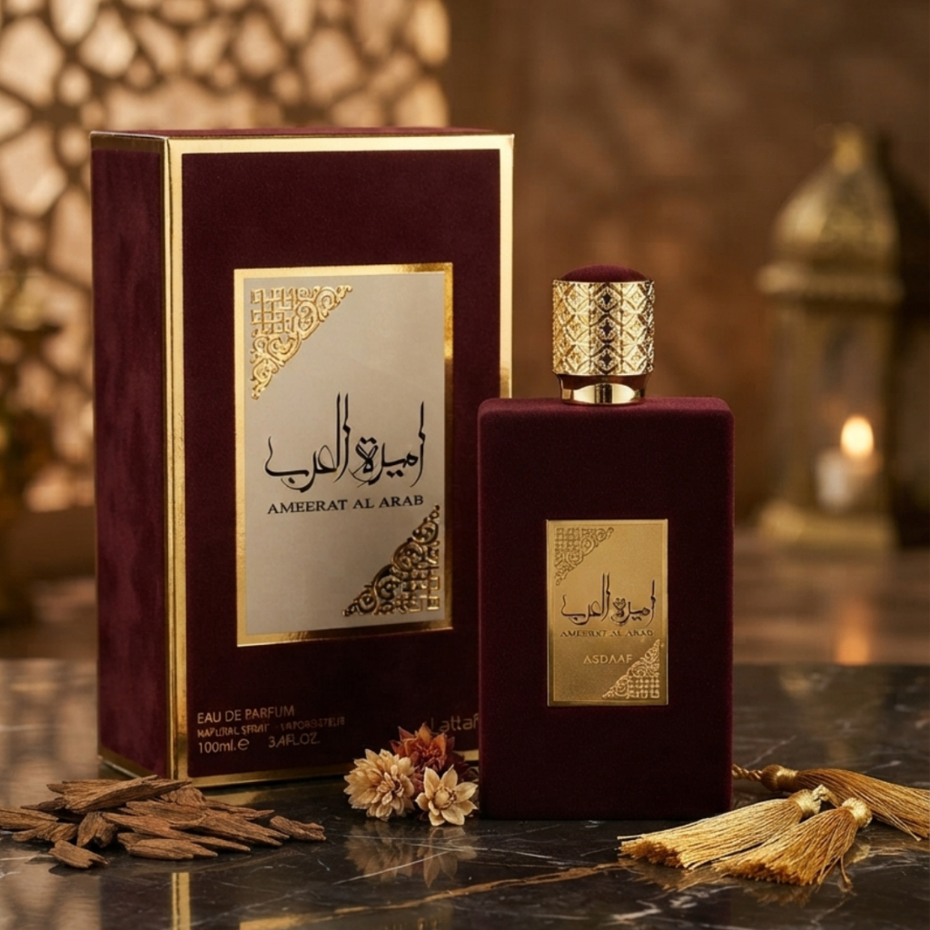 Perfume Asdaaf Ameerat Al Arab 100ml EDP Floral Luxuoso Feminino