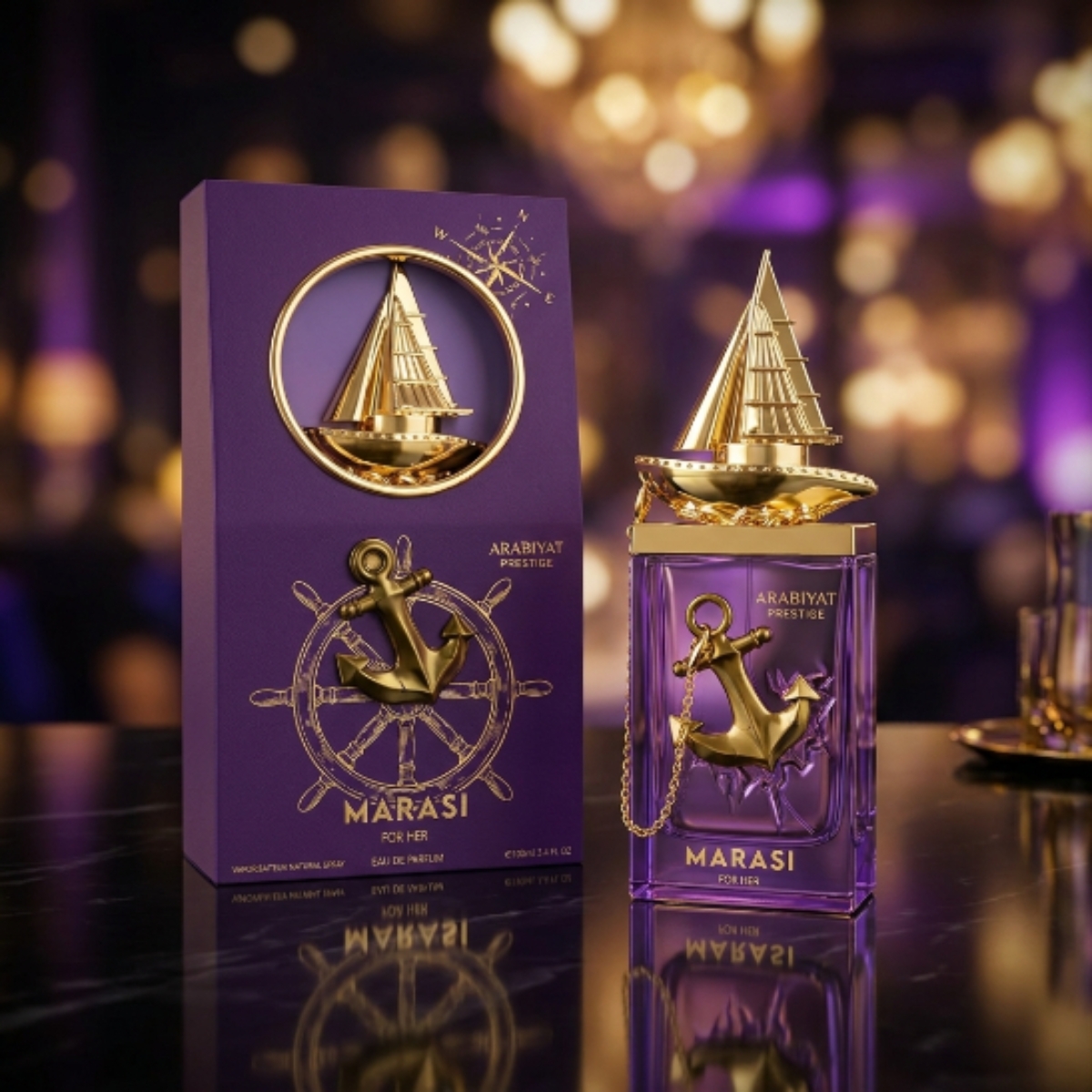 Perfume Árabe Marasi For Her Arabiyat Prestige Eau De Parfum 100ml