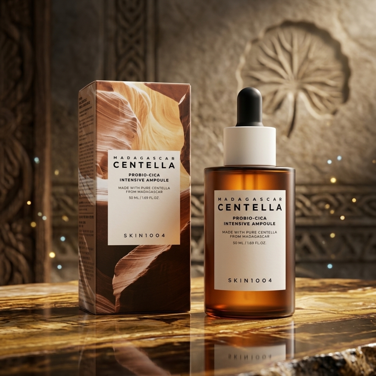 Ampola Centella Probio-Cica Intensive 50ml Original Madagascar Probiótico Calmante K-Beauty