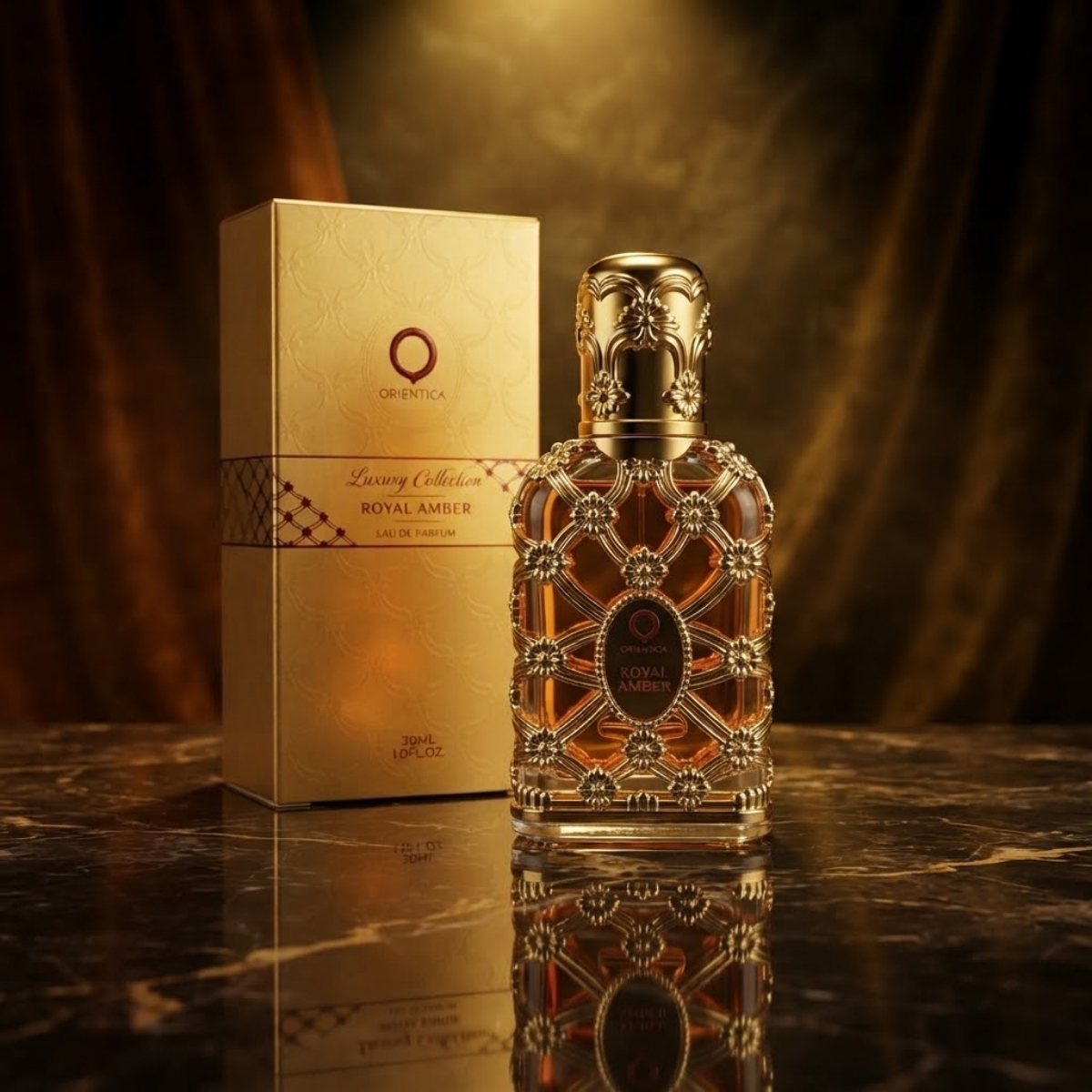 Perfume Miniatura Royal Amber Orientica Eau de Parfum 30ml feminino