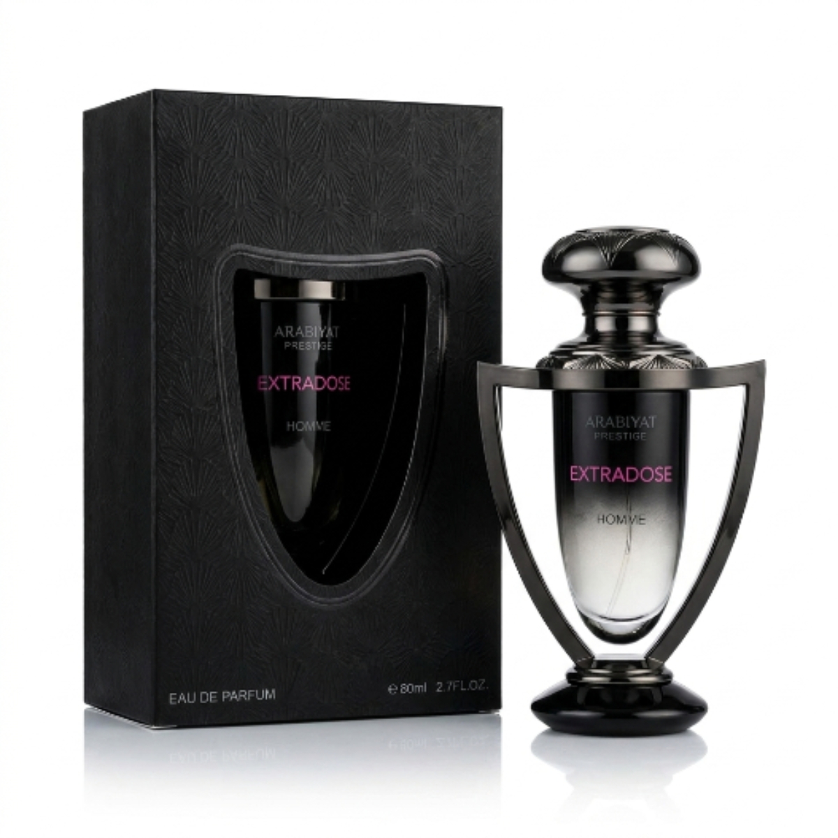 Perfume Extradose Homme  da marca Arabiyat prestige eau de parfum 100ml masculino