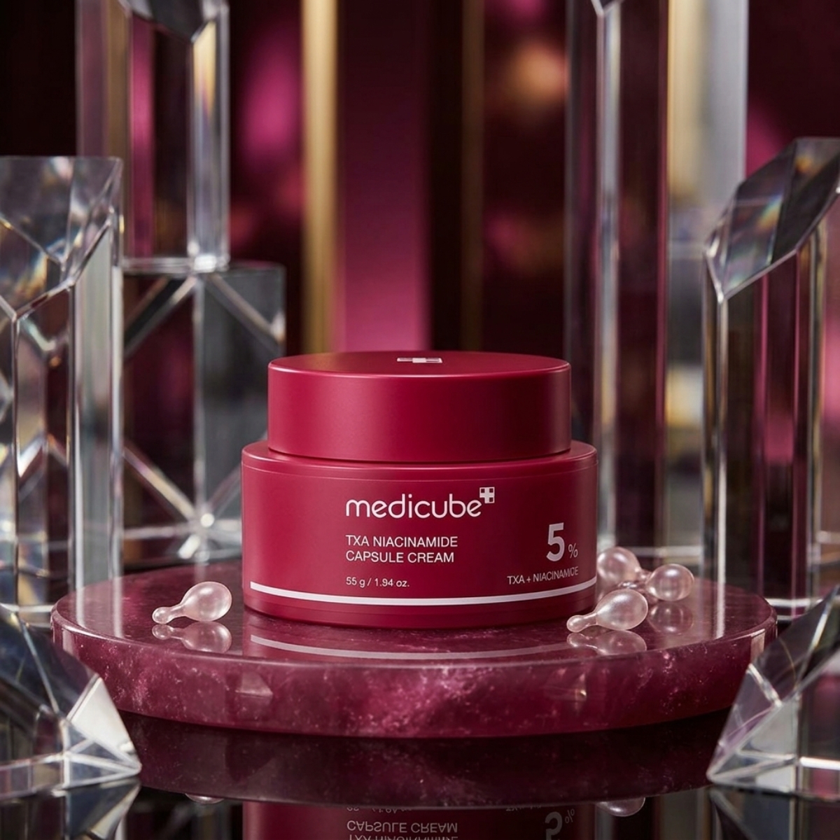 Creme Facial Medicube TXA Niacinamide 5% Capsule Cream 55g