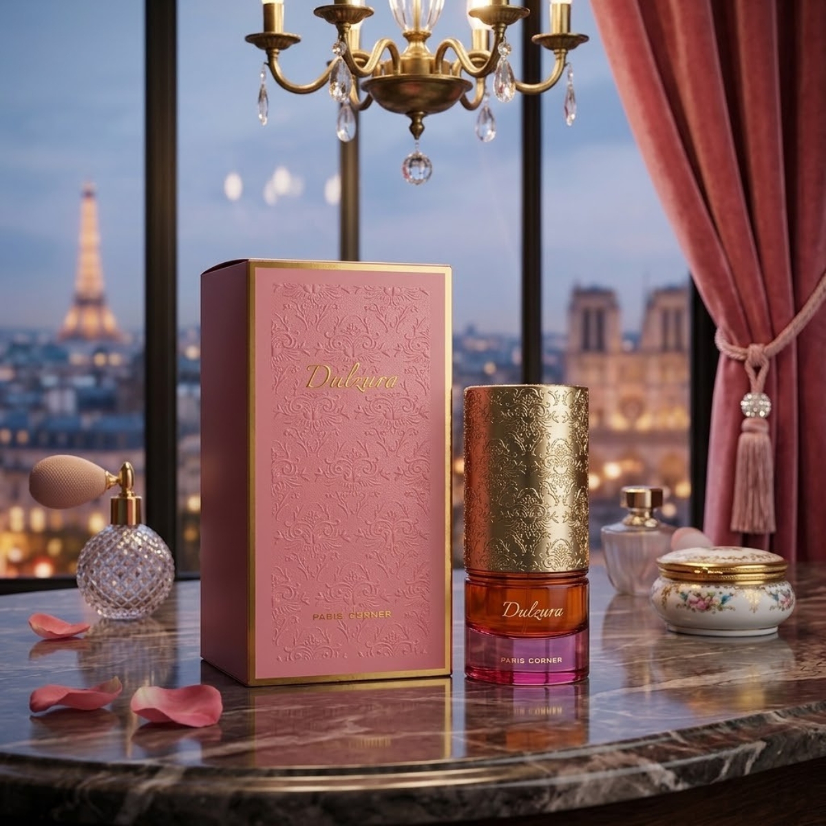 Perfume Dulzura Paris Corner 100ml  Doce e Especiado (Gourmand, Âmbar)