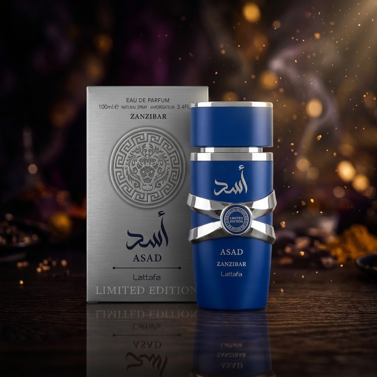Perfume Árabe Asad Zanzibar Eau de Parfum 100ml
