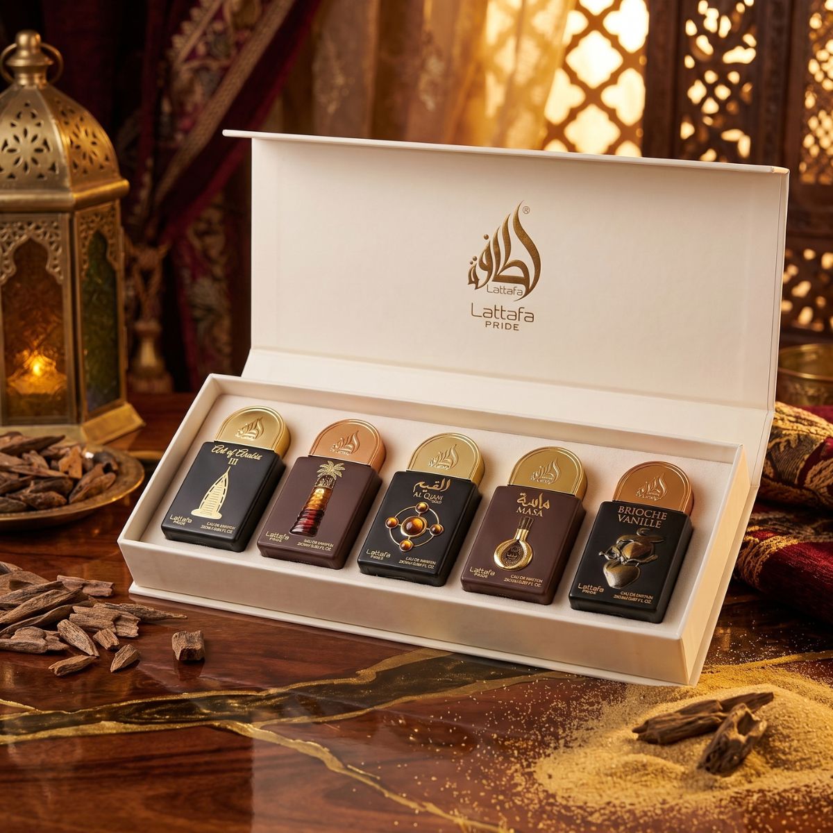 Kit Pride Gift Set Box 04 5 Perfumes EDP 20ml