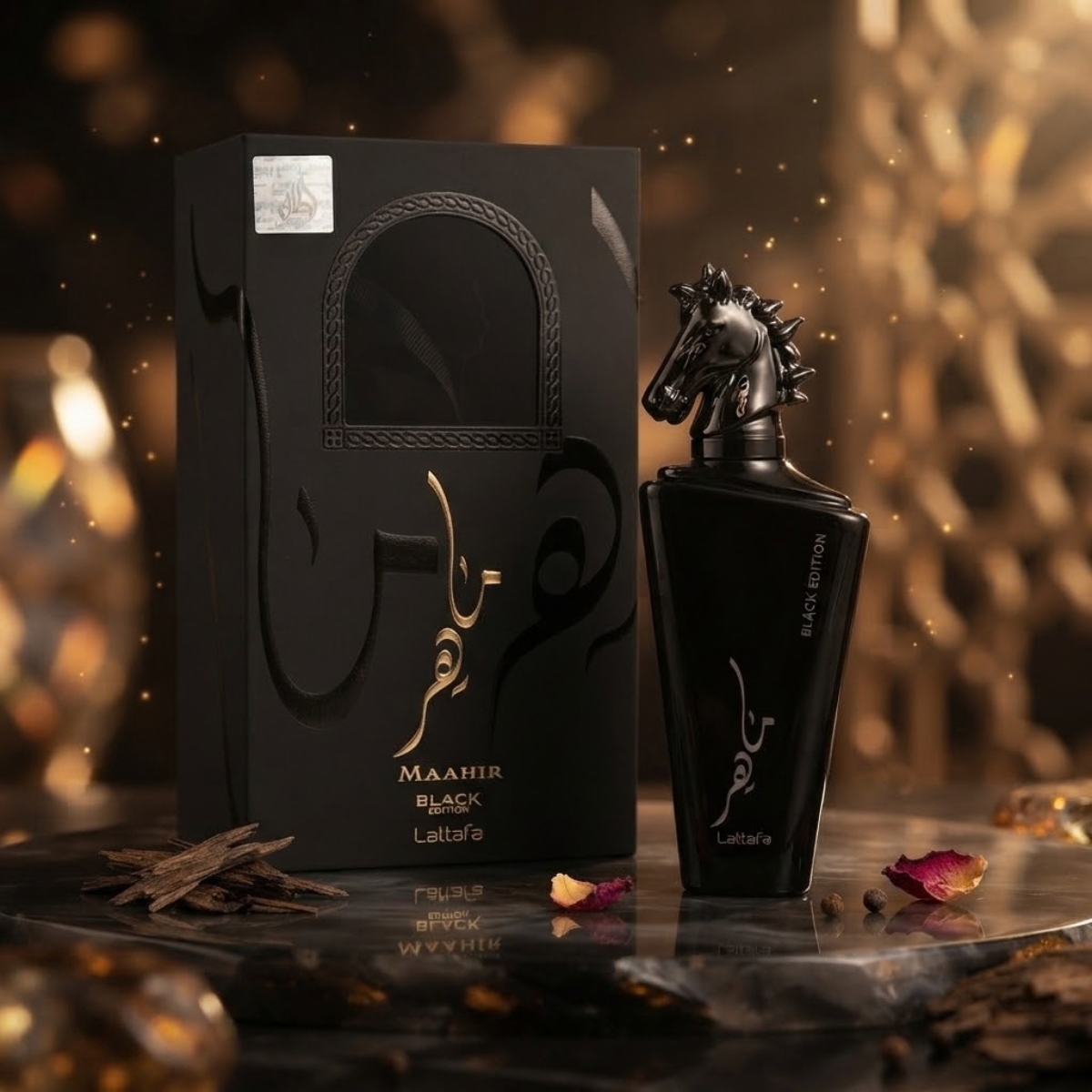 Perfume Maahir Black Edition Unissex EDP 100ml