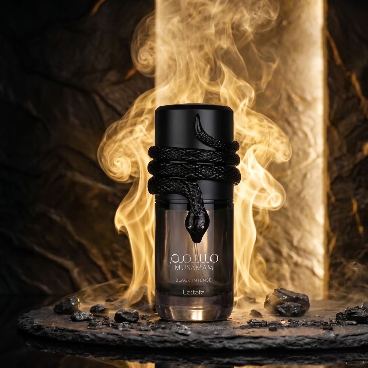 Perfume Musamam Black Intense Lattafa Unissex EDP 100ml