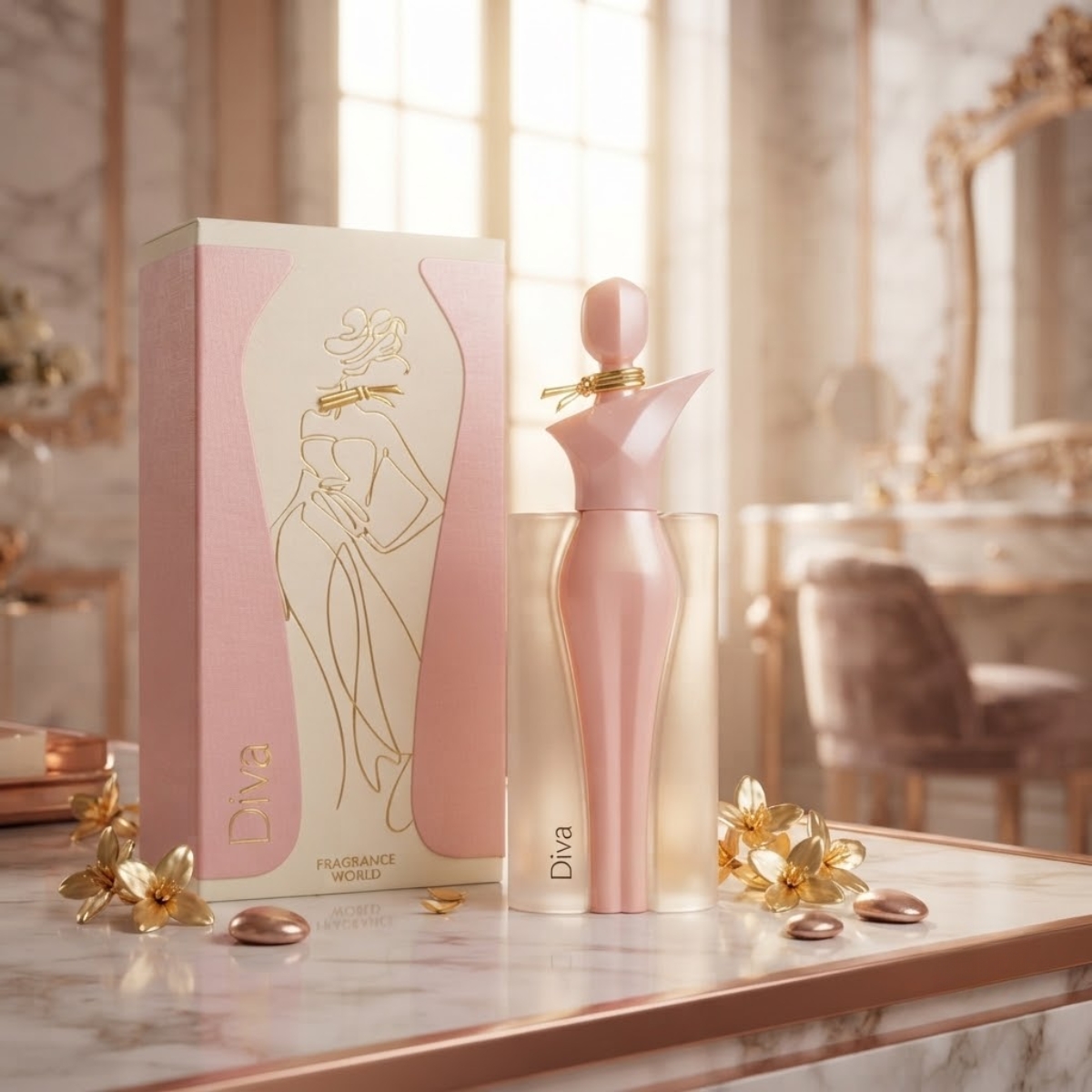 Perfume Feminino Diva Fragrance World Eau de Parfum 100ml