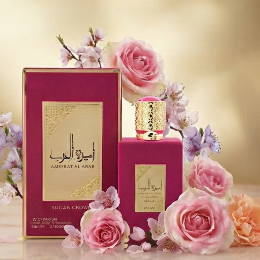 Perfume Asdaaf Ameerat Al Arab Sugar Crown 100ml EDP Doce Frutado Feminino