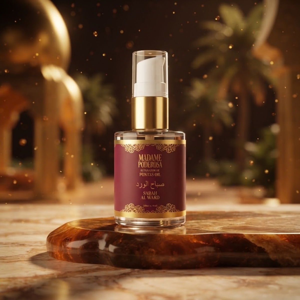 Reparador de Pontas Sabah Al Ward 30ml - Madame Poderosa