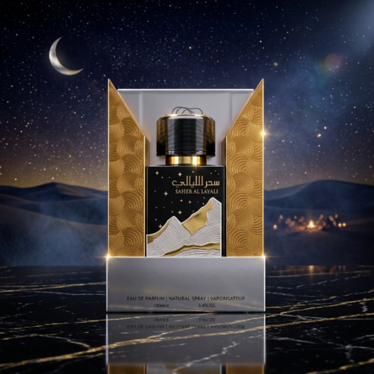 Perfume Saher Al Layali Masculino EDP 100ml