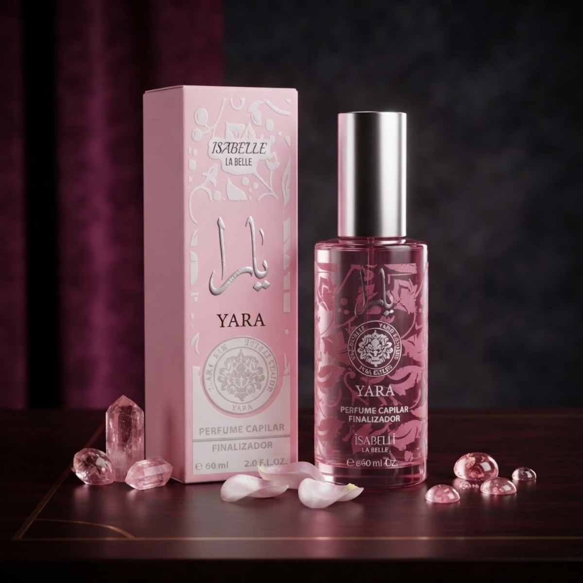 Perfume Capilar Finalizador Yara Isabelle La Belle 60ml