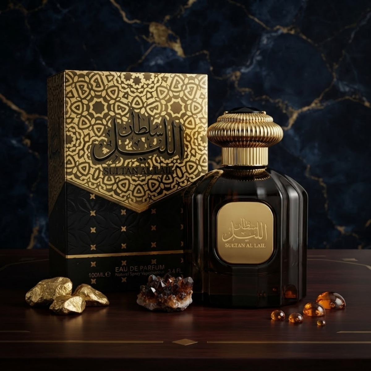 Perfume Masculino Sultan Al Lail Al Wataniah Eau de Parfum 100ml