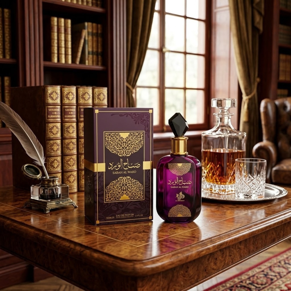 Perfume Árabe Sabah Al Ward Al Wataniah EDP 100ml Feminino  Original
