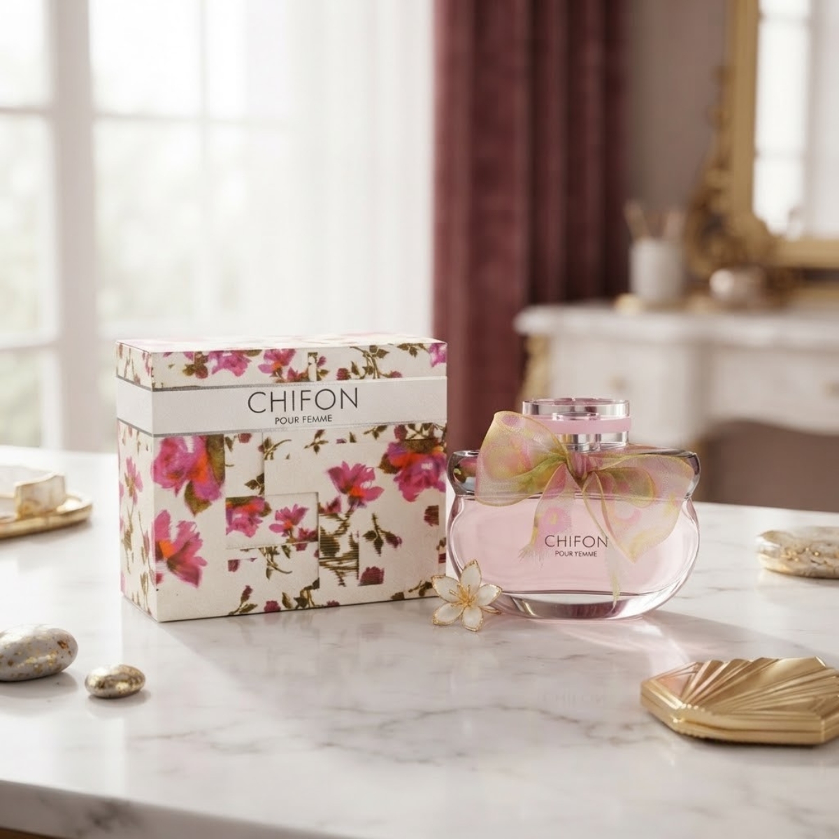 Perfume Feminino Chifon Pour Femme Emper Eau de Parfum