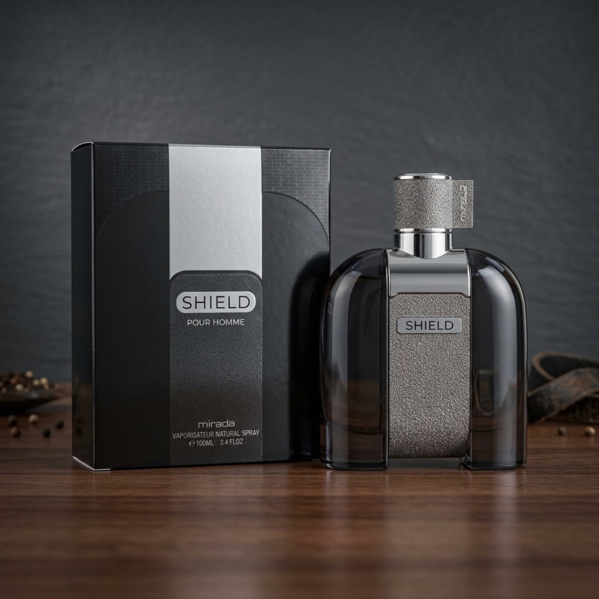 Perfume Mirada Shield Pour Homme Eau de Parfum Masculino 100ml