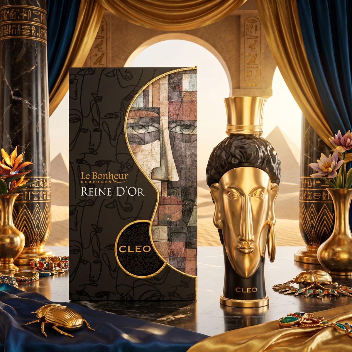 Perfume Reine d'Or Cleo Le Bonheur Feminino EDP 100ml