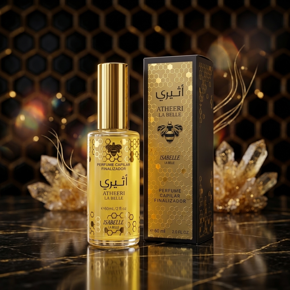 Perfume Capilar Finalizador Atheeri La Belle 60ml Isabelle la belle