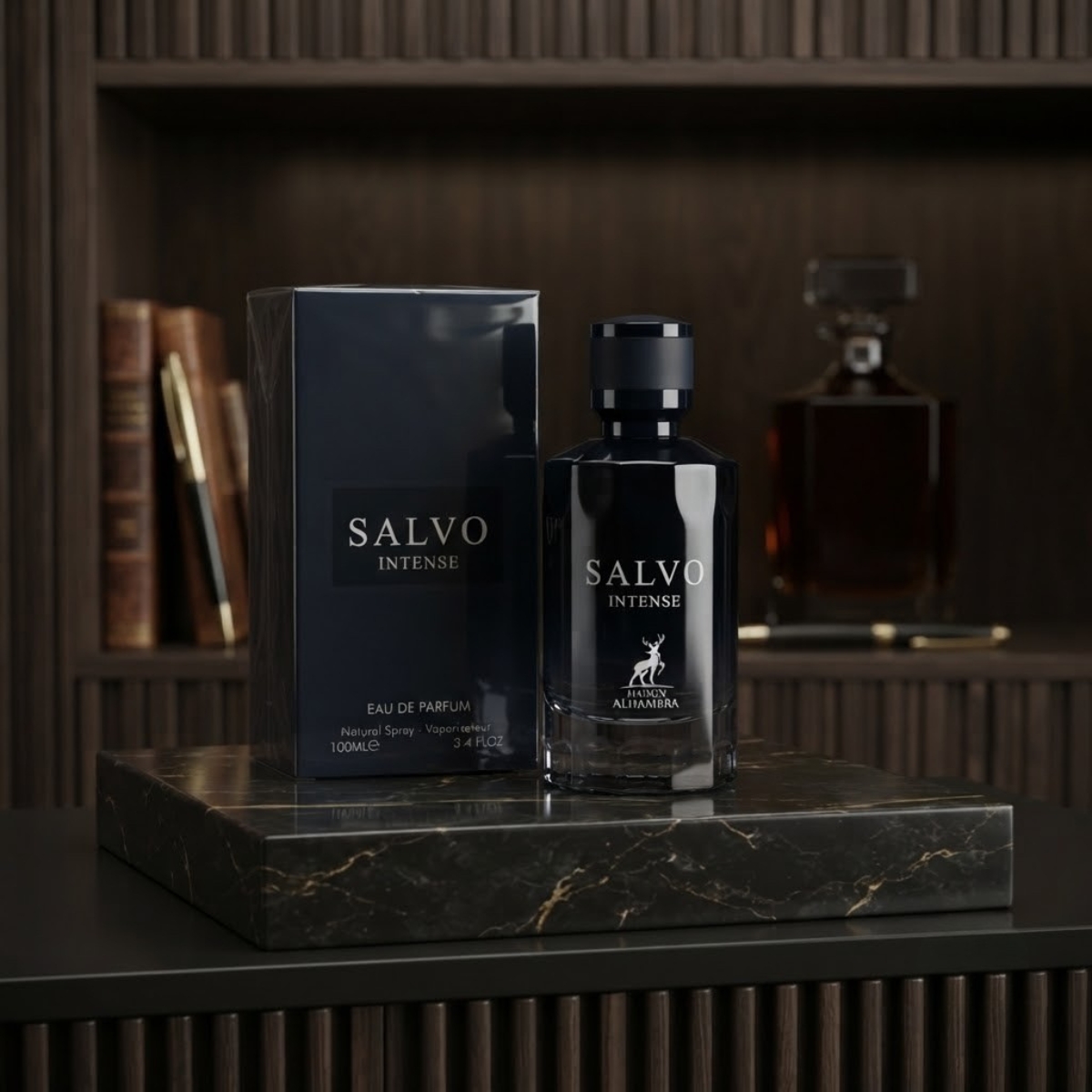 Perfume Masculino Salvo Intense Eau de Parfum 100ml Maison Alhambra