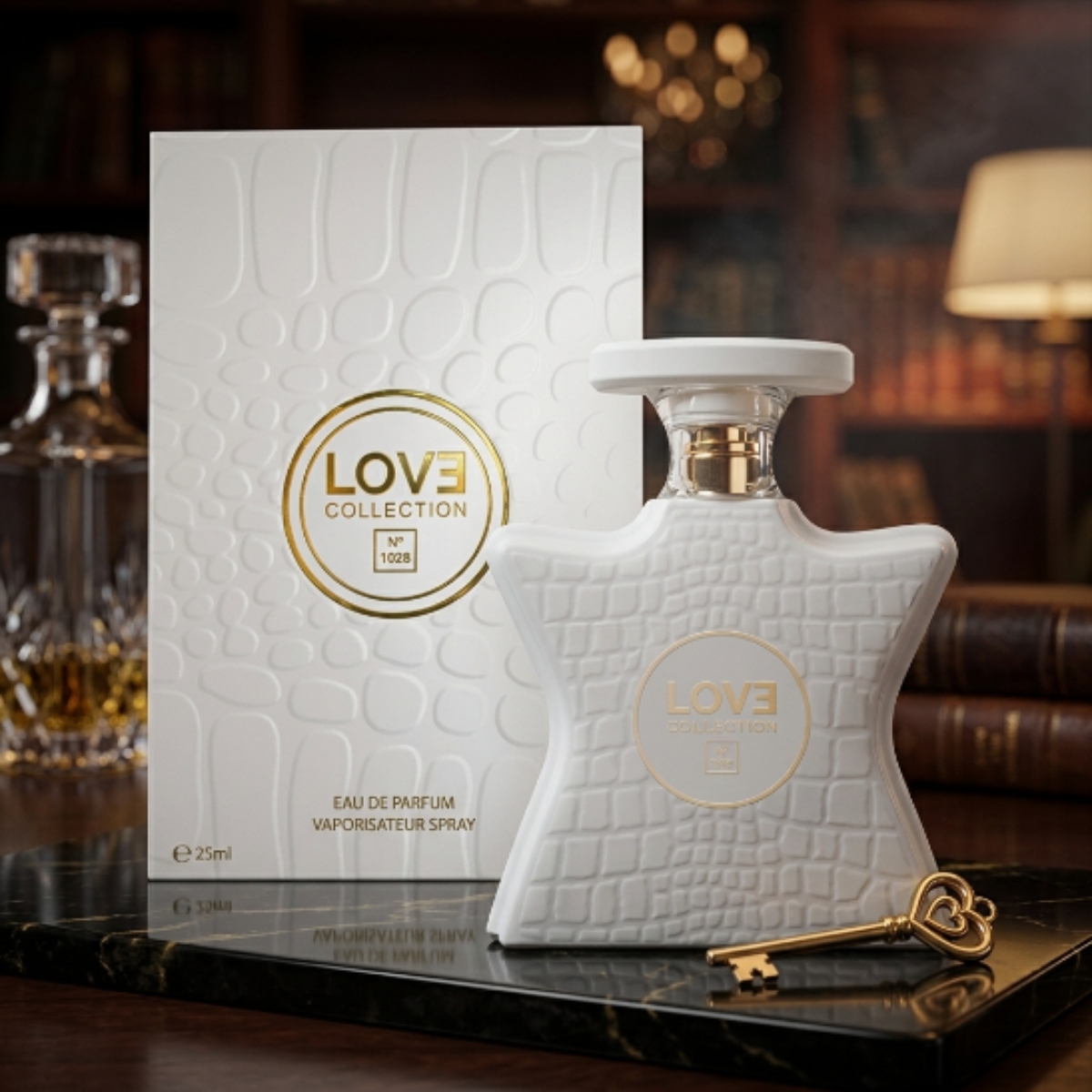 Miniatura Perfume Love Collection Nº 1028 Unissex EDP 25ml