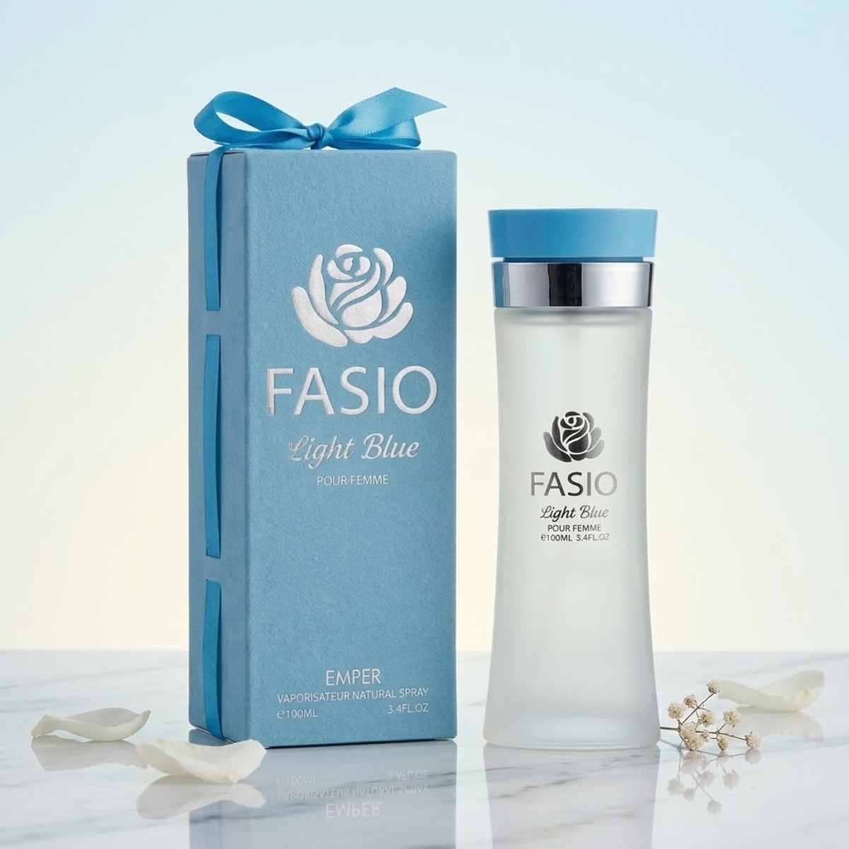 Perfume Fasio Light Blue Emper Eau De Parfum Feminino 100ml