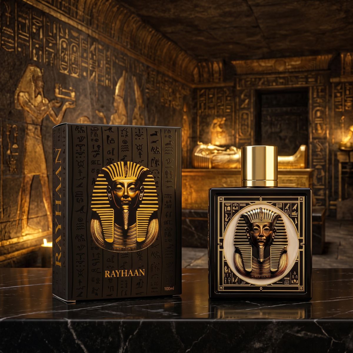 Perfume Pharaoh Rayhaan Unissex EDP 100ml