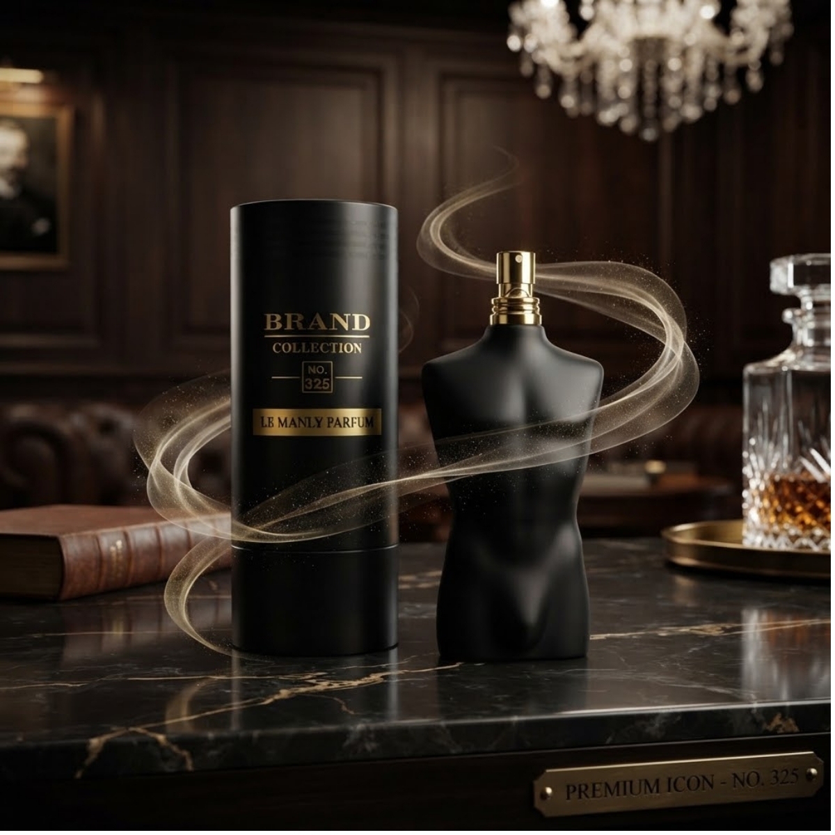 Perfume miniatura brand collection 325 Le manly parfum 25ml masculino