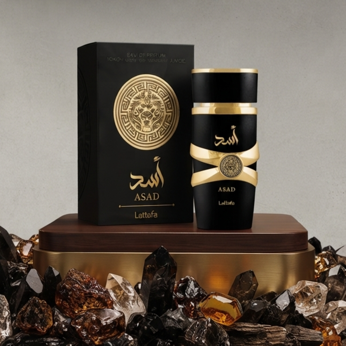 Perfume Asad Lattafa Fragrância Masculina Exclusiva e Sofisticada